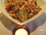 Salade composée aux amandes et sésames grillés salade-composee-aux-amandes-et-sesames-grilles