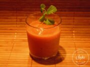 Smoothie à la pêche et au thé noir de Chine smoothie-a-la-peche-et-au-the-noir-de-chine