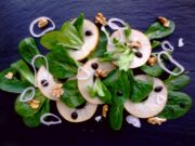 Salade de poire, mâche et noix photo-1322