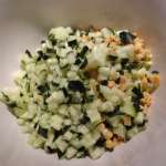 Verrines avocat pois chiches concombre 6