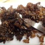 Vermicelles aux champignons noirs (Chine) 12