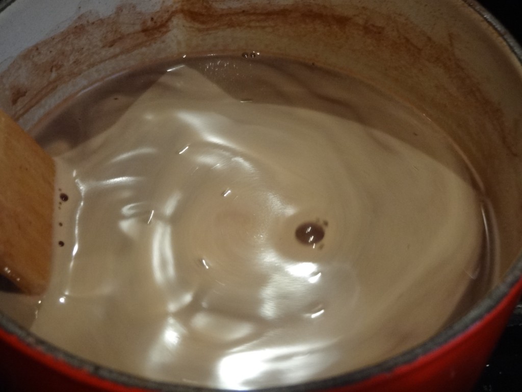 Chocolat chaud épais