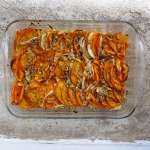 Gratin de patate douce et fenouil 14