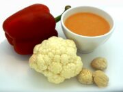 Soupe chou-fleur, poivron, châtaignes soupe-chou-fleur-poivron-chataignes