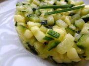 Tartare de courgette à la pomme tartare-de-courgette-a-la-pomme