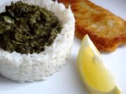 Madaba (Comores) – Feuilles de manioc à la noix de coco madaba