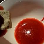 Pain girly facile au coulis, framboises et pralines 3