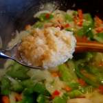 Pommes de terre et aubergine sauce douce 11