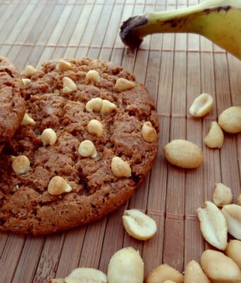 Cookies au beurre de cacahuète et banane (Vegan) cookies-au-beurre-de-cacahuete-et-banane