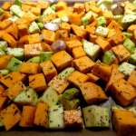 Salade de patate douce et courgettes 5