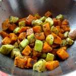 Salade de patate douce et courgettes 6