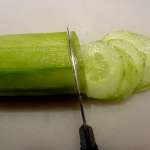 Salade de concombre pimentée 2