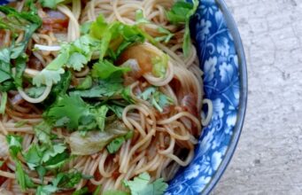 Nouilles de riz à l’asiatique nouilles-de-riz-a-lasiatique