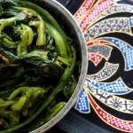 Salade d’épinards chinois