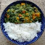 Mijoté de légumes lait de coco et cacahuètes 0