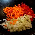 Mijoté de légumes lait de coco et cacahuètes 4