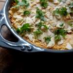 Gratin d’aubergines au tahine