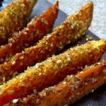 wedges de patates douces aux graines 0