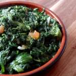 épinards façon sukuma wiki