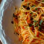 Capellini sauce poivron 0