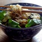 Vermicelles de riz sautés à la chinoise 0