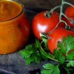 Sauce tomate à la coriandre