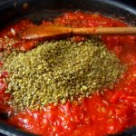 Frike pilaf aux pois chiches et oignons 11