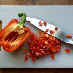 Curry de haricots rouges, chou et poivron 3