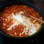 Curry de haricots rouges, chou et poivron 6
