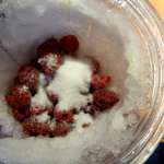 Glace minute avocat framboise 3