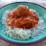 Boulettes spaghetti vegan et keto