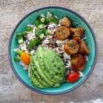 Salade aux saucisses végétales 0