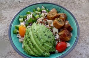 Salade aux saucisses végétales salade-aux-saucisses-vegetales