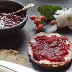 Confiture de framboises keto 0