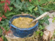 Confiture de rhubarbe au caramel